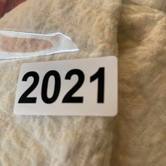 Womens Handmade Patchwork Quilted Flannel Jacket M Snowman Stars - Picture 8 of 8